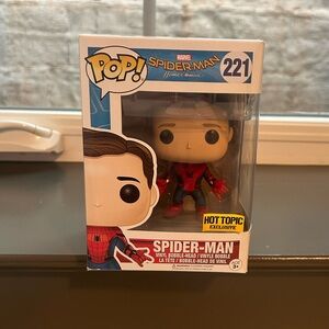 Funko Pop Spider-Man Homecoming Unmasked #221 Hot Topic Exclusive
